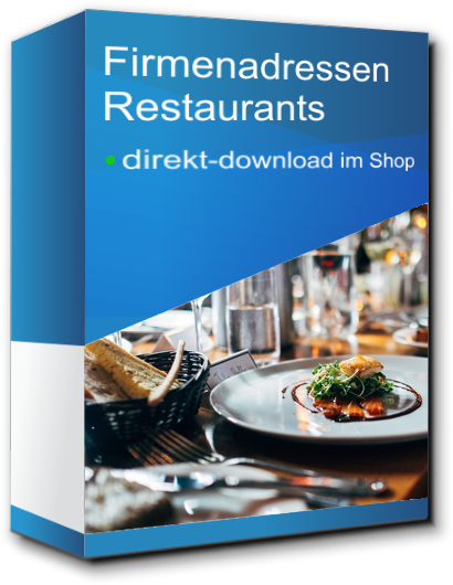 Restaurants Adressen kaufen - Topaktuelle Firmenadressen