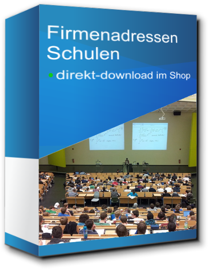 Schulen Adressen kaufen - Topaktuelle Firmenadressen